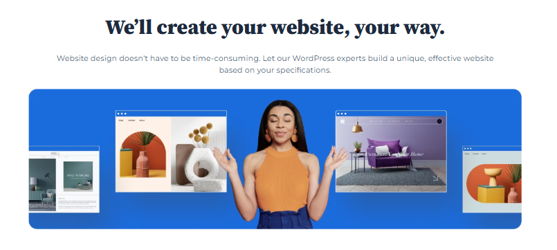 Bluehost website service