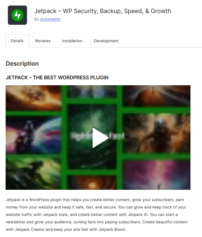Jetpack-site