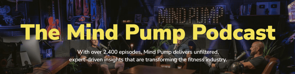 Mind Pump Podcast website
