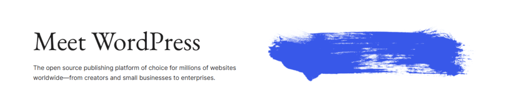   WordPress.org's website